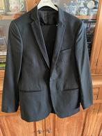 Zwart pak Wharton, slim fit - 1x gedragen ( kostuum), Kleding | Heren, Kostuums en Colberts, Ophalen of Verzenden, Zo goed als nieuw