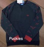 Adidas sweater zwart/rood maat 152 *NIEUW* (10380) a, Kinderen en Baby's, Kinderkleding | Maat 152, Nieuw, Jongen, Trui of Vest