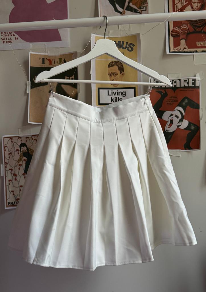 Tennis Skirt, Kleding | Dames, Rokken, Zo goed als nieuw, Maat 36 (S), Wit, Boven de knie, Ophalen