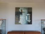 Modern schilderij op doek - gesigneerd - 20e eeuw, Antiek en Kunst, Ophalen of Verzenden