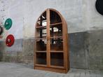 Dyrlund Deens Jaren 80 Design Boog Vitrine Kast Teak Scandi