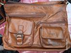 Leren schoudertas, Ophalen, Zo goed als nieuw, Bruin