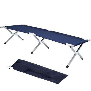 Kampeerbed | Stretcher | Marineblauw | Tot 150 KG | 190,5 CM beschikbaar voor biedingen