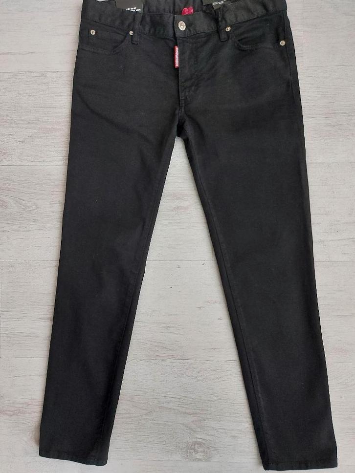 Dsquared2 Twiggy Jeans, Kleding | Dames, Spijkerbroeken en Jeans, Nieuw, W30 - W32 (confectie 38/40), Zwart, Ophalen of Verzenden