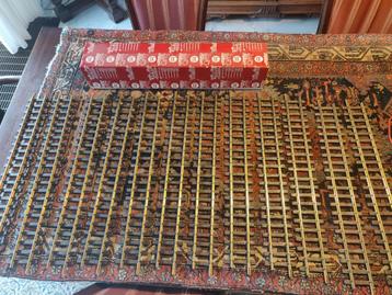 LGB 10600 Rails + Doos 600mm recht beschikbaar voor biedingen