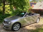 BMW 1-Serie 2.0 1ER Reihe 118I Cabrio 2008 Grijs, Auto's, BMW, Zwart, Cabriolet, 4 stoelen, Origineel Nederlands