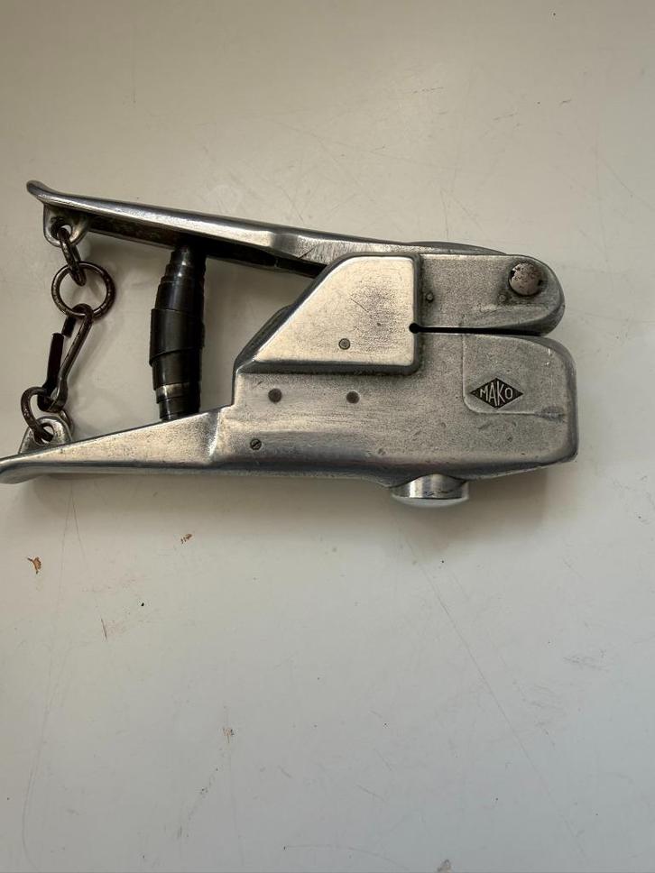 Antieke Conducteurstang Mako, Verzamelen, Spoorwegen en Tramwegen, Gebruikt, Trein, Overige typen, Ophalen of Verzenden