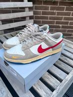 Nike Dunk Low Light Iron Ore Red Blue, Overige kleuren, Nike, Ophalen of Verzenden, Zo goed als nieuw