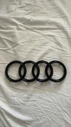 Audi a4 zwart logo voorkant grill hoogglans, Ophalen of Verzenden