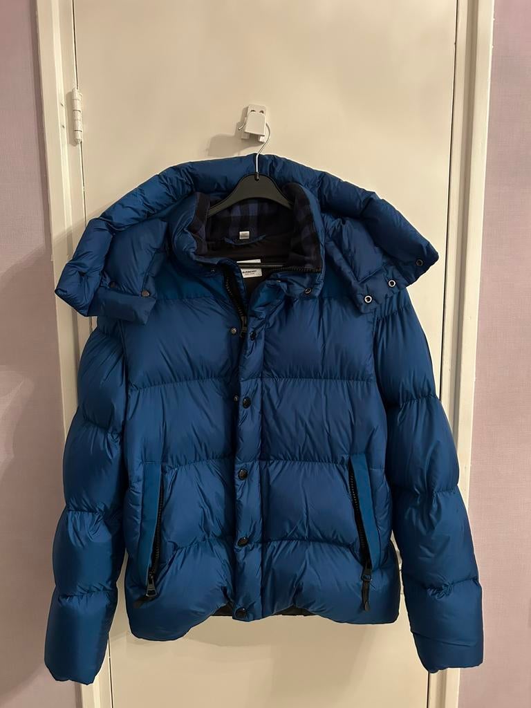 Originele Burberry jas maat S, Ophalen of Verzenden, Zo goed als nieuw, Maat 46 (S) of kleiner, Blauw