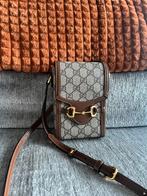 GUCCI Horsebit 1955 minibag, Sieraden, Tassen en Uiterlijk, Tassen | Schoudertassen, Verzenden, Zo goed als nieuw, Bruin