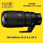 Nikon 100-400mm F4.5-5.6 VR S (informeer naar prijs), Nieuw, Telelens, Ophalen of Verzenden, Zoom