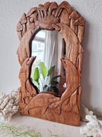 Houten dolfijnenspiegel spiegel dolfijn, Minder dan 50 cm, Ophalen of Verzenden, Zo goed als nieuw, Minder dan 100 cm