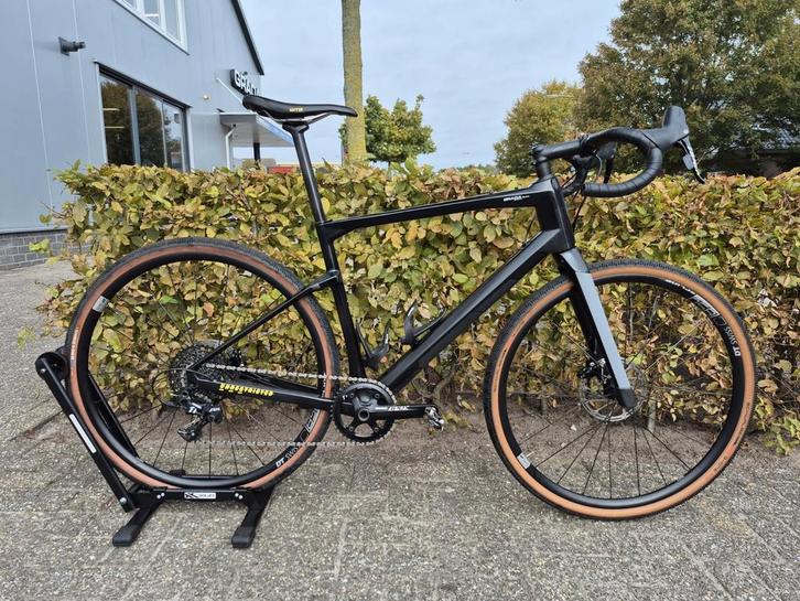 BMC gravelbike maat L zwart gebruikt!, Fietsen en Brommers, Fietsen | Racefietsen, Gebruikt, Overige merken, Meer dan 20 versnellingen