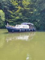 Buchliner Barkas 830     Lage doorvaarthoogte  veel ruimte, Watersport en Boten, Staal, Binnenboordmotor, Diesel, Ophalen of Verzenden