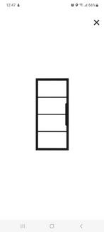 Hornbach Pertura 2701 stalen binnendeur 83x201,5 deur taats, Doe-het-zelf en Verbouw, Deuren en Horren, Ophalen, 80 tot 100 cm