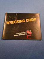 NES - Wrecking Crew Handleiding, Gebruikt, Verzenden, 1 speler, Racen en Vliegen