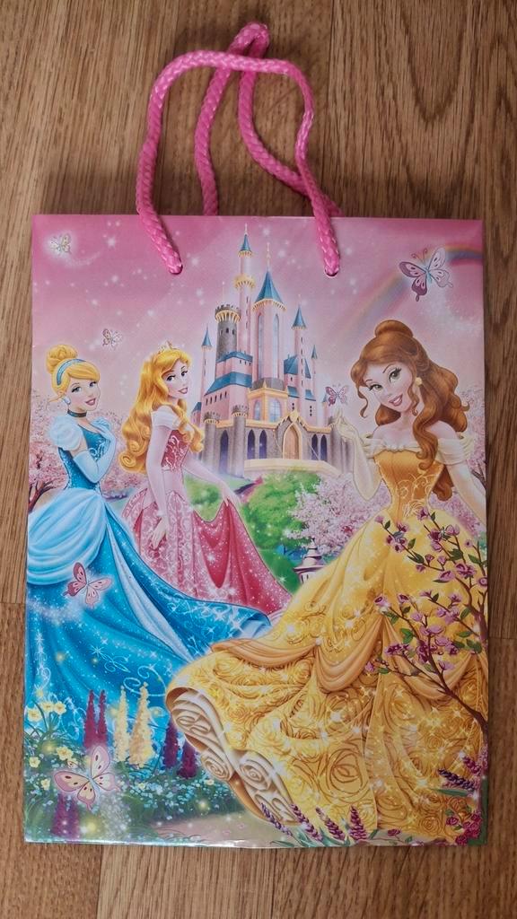 Cadeautasje met Disney prinsessen, Kinderen en Baby's, Kinderspulletjes, Nieuw, Ophalen of Verzenden