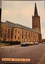 Ansichtkaart Steenwijk Ned Herv kerk (Ongelopen), Verzamelen, Ansichtkaarten | Nederland, Ophalen of Verzenden, 1980 tot heden