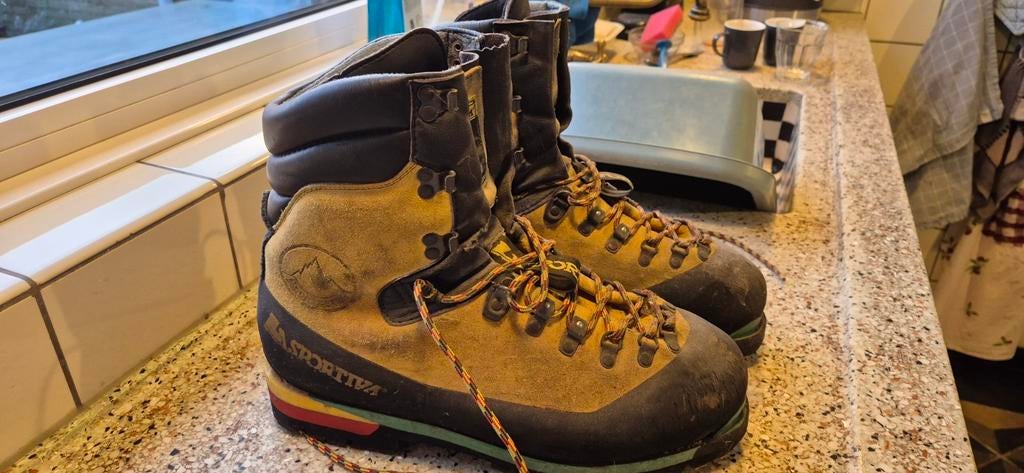 La Sportiva Bergschoenen - Maat 46 - Mont Blanc!, Kleding | Heren, Schoenen, Ophalen, La Sportiva, Overige kleuren, Gedragen