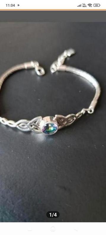 Nieuwe 925 Zilveren Armband 21/24 cm beschikbaar voor biedingen