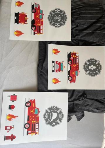 Brandweer posters beschikbaar voor biedingen