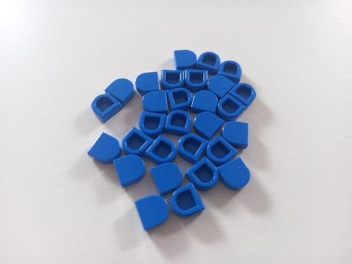 NIEUW: Tile 1x1 Rond halve cirkel Blauw, Kinderen en Baby's, Speelgoed | Duplo en Lego, Nieuw, Lego, Losse stenen, Ophalen of Verzenden