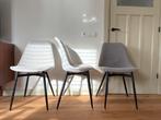 KICK dutch design kuipstoel 3 st, Huis en Inrichting, Stoelen, Ophalen, Drie, Wit, Zo goed als nieuw