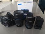 Samsung NX20 met 2 lenzen., Audio, Tv en Foto, Fotocamera's Digitaal, Ophalen, Zo goed als nieuw, Samsung, 8 keer of meer