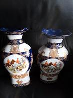 Vazen vintage Engelse vossenjacht met paarden en honden, Antiek en Kunst, Verzenden
