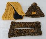 Handgebreide Meisjes Winterset - Muts, Sjaal, Beenwarmers, Ophalen of Verzenden, Gedragen, Muts