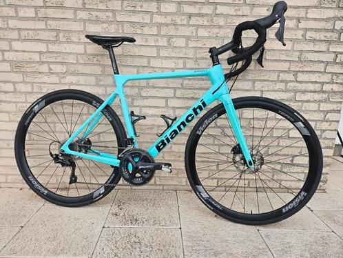 Bianchi Sprint full carbon racefiets. Disc, Fietsen en Brommers, Fietsen | Racefietsen, Zo goed als nieuw, Overige merken, Meer dan 20 versnellingen