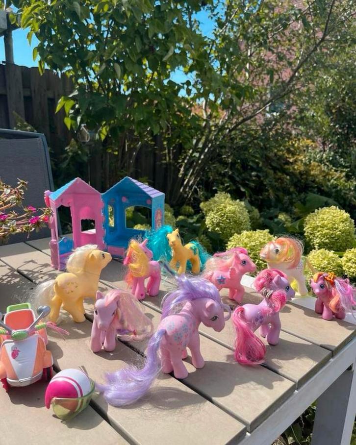Hasbro My Little Pony verzameling 10 st. G3 set, sinterklaas, Kinderen en Baby's, Speelgoed | My Little Pony, Gebruikt, Ophalen of Verzenden