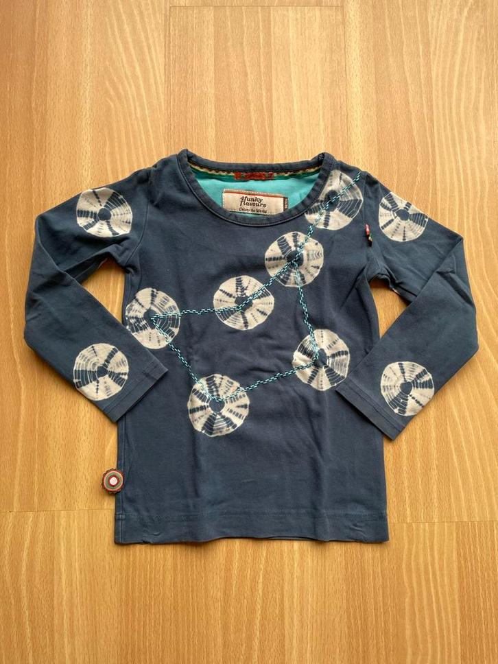 Longsleeve jongen 4ff 4 funky flavours maat 98 / 104 batik, Kinderen en Baby's, Kinderkleding | Maat 98, Zo goed als nieuw, Jongen