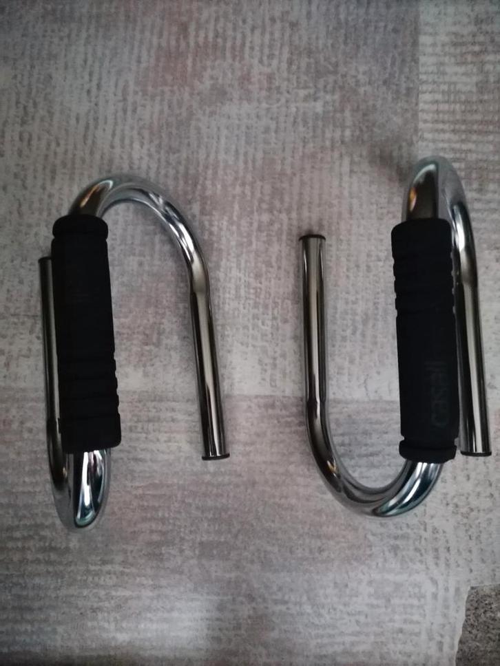 Push-up steunen .., Sport en Fitness, Fitnessmaterialen, Zo goed als nieuw, Push-up steun, Armen, Borst, Ophalen of Verzenden