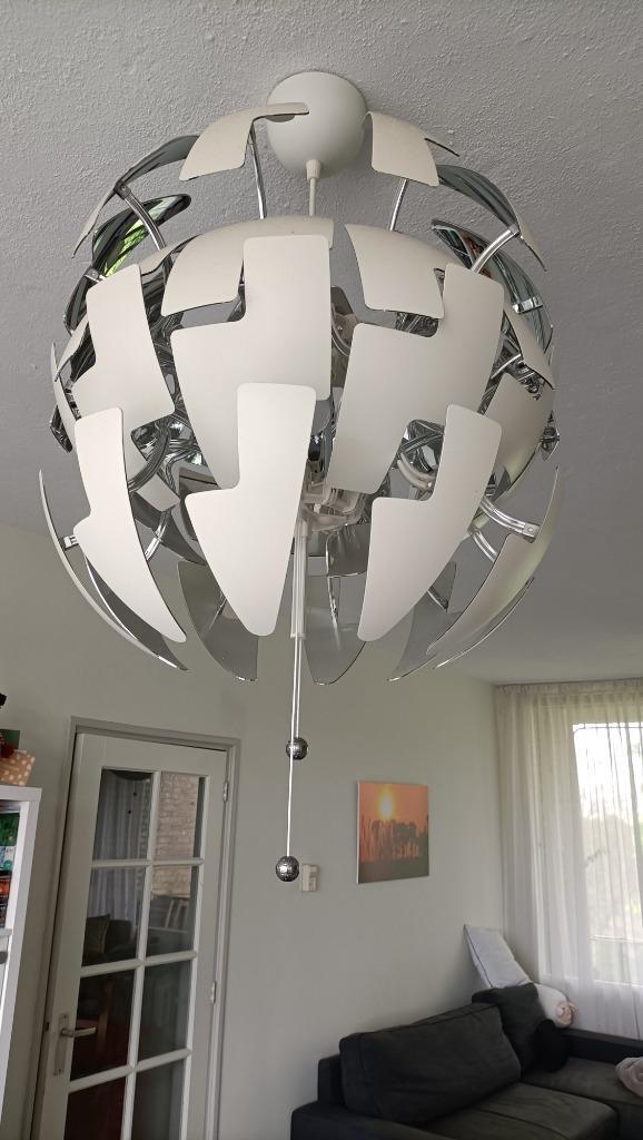 Ikea lamp PS 2014, groot, Huis en Inrichting, Lampen | Hanglampen, Gebruikt, 50 tot 75 cm, Kunststof, Ophalen