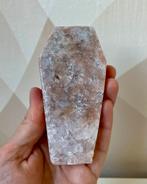 Chalcedoon (“roze amethist”) coffin doodskist Halloween, Ophalen of Verzenden
