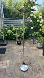 Vloerlamp staande lamp dimbaar, Huis en Inrichting, Lampen | Vloerlampen, Ophalen of Verzenden, Zo goed als nieuw, Metaal, Modern