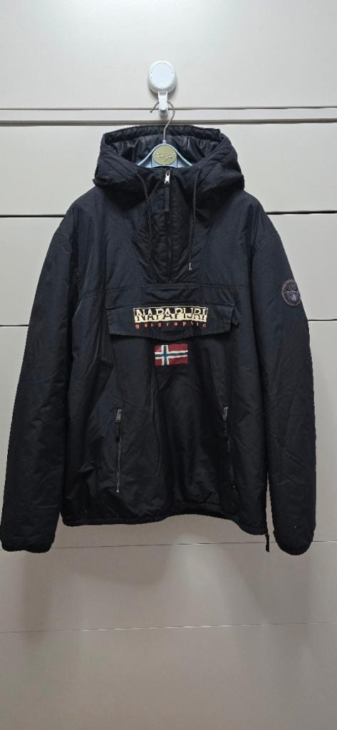 ZGAN Napapijri winter anorak 3XL !!, Kleding | Heren, Jassen | Winter, Zo goed als nieuw, Overige maten, Zwart, Ophalen of Verzenden