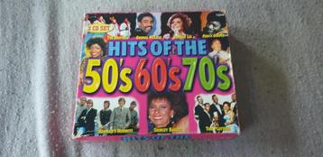 Te koop 3cd box  Hits of the 50s , 60s and 70s beschikbaar voor biedingen