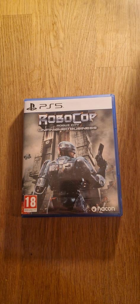 PS5 ROBOCOP Rogue City Unfinish, Spelcomputers en Games, Games | Sony PlayStation 5, Ophalen of Verzenden, Zo goed als nieuw
