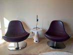 Vintage Ikea Tirup stoelen - Aubergine set van 2, Ophalen, Twee, Overige kleuren, Leer