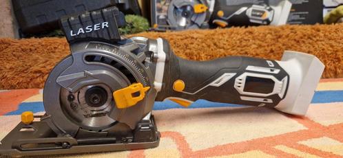 18V Accu Mini Handcirkelzaag, Doe-het-zelf en Verbouw, Gereedschap | Handgereedschap, Zo goed als nieuw, Ophalen of Verzenden