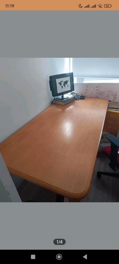 Bureau 1.80*0.8*0.75 (L*B*H), Huis en Inrichting, Bureaus, Gebruikt, Bureau, Ophalen