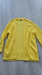 Geel Lang Vest Oversized Maat XS/S Merk Jean Pascale, Kleding | Dames, Ophalen of Verzenden, Zo goed als nieuw, Maat 34 (XS) of kleiner