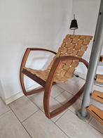 Houten Schommelstoel - Handgemaakt, Huis en Inrichting, Bruin, Nieuw, Ophalen of Verzenden, Hout