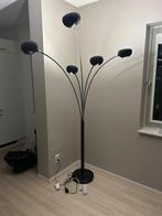Design vloerlamp zwart 5 lichtarmen, Huis en Inrichting, Lampen | Vloerlampen, Ophalen, Zo goed als nieuw, Metaal, 150 tot 200 cm