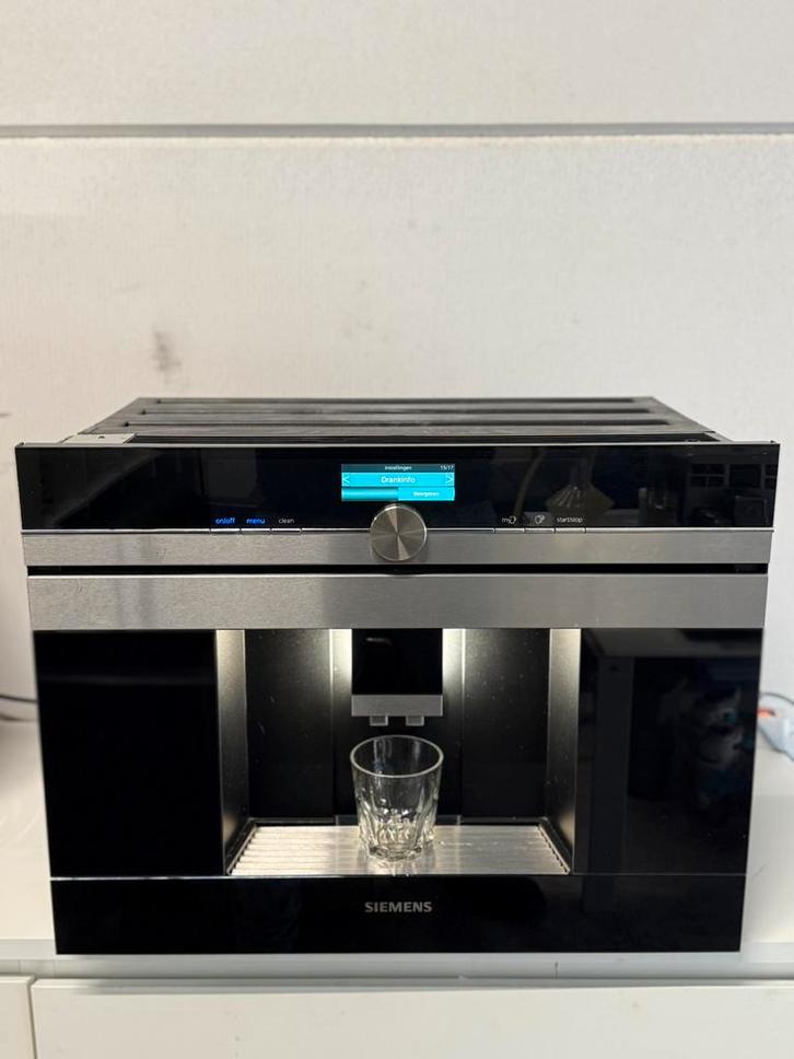 Siemens Inbouw Koffiemachine Nette Staat *Inruil Mogelijk*, Witgoed en Apparatuur, Koffiezetapparaten, Zo goed als nieuw, Gemalen koffie
