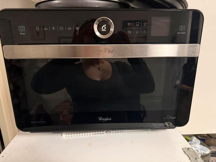Whirlpool JT 479 IX – Combi magnetron / oven / grill, Witgoed en Apparatuur, Magnetrons, Zo goed als nieuw, Grill, Ophalen