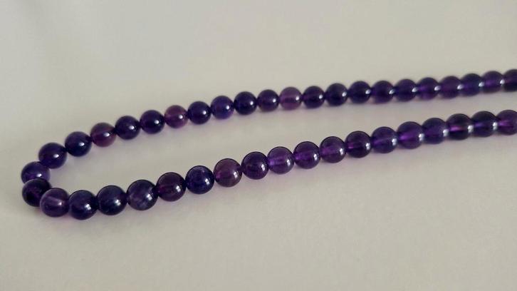 Amethist edelstenen kralen, Sieraden, Tassen en Uiterlijk, Edelstenen, Nieuw, Verzenden